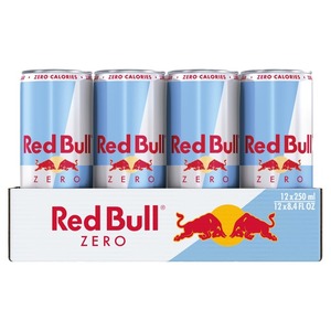 RedBull Bebida Energética Cero Sin Azúcar 250ml Paquete de 24 Cajas Carbonato de Ginseng Bajo en Carbohidratos Entrega Global Rápida - Product Image 2