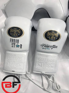 Ensemble de boxe d'entraînement personnalisé de haute qualité, gants en cuir véritable, protège-tête et protège-aine, prix de gros, PAS de boxe PAS de vie - Product Image 3