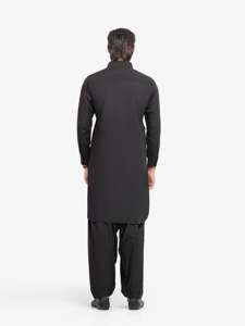 Shalwar Kameez pakistanais pour hommes, tenue de cérémonie spéciale, coupe décontractée, tenue musulmane pour les fêtes de l'Aïd - Product Image 5