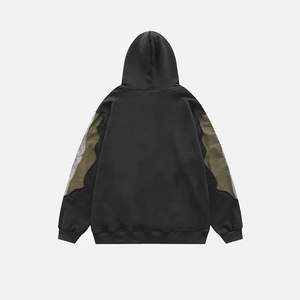 Alta calidad Vintage Tie Dye DIstressed Hoodie Algodón Logotipo personalizado Streetwear Heavyweight 100% algodón Pullover Sudaderas con capucha para hombres - Product Image 6
