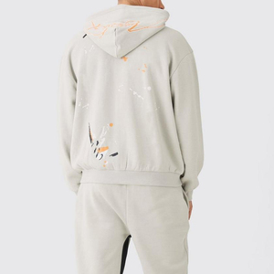 Chándales de hombre personalizados de calidad superior, chaqueta y pantalones de talla grande transpirables, conjuntos de gimnasio para correr, chándal estampado para hombre - Product Image 4