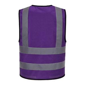 Gilet haute visibilité pour homme sur mesure, cousu, personnalisé, décontracté, anti-rides, respirant, confortable, gilet haute visibilité pour homme pour adultes - Product Image 3