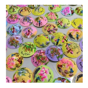 Handmade Mini Vietnamese Conical Hat Mini Non La for Home Decor Craft and Gift - Product Image 5