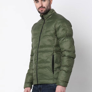 Fabricantes de ropa, chaqueta acolchada cortavientos cálida de invierno para hombre personalizada, chaqueta ligera resistente al agua - Product Image 2