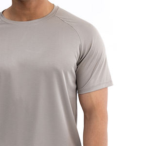 Plain Men's T Shirt <b>Polyester</b> Tee Quick Dry Fit <b>Tshirts</b> Custom Sublimation Printing Logo Unisex Gym Sports T-shirts for Men - Product Image 3