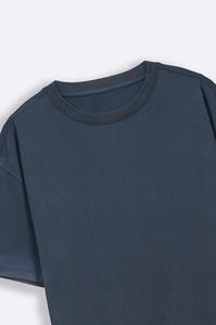 T-shirt col en O 100% coton de haute qualité OEM vintage pour hommes avec le logo de votre marque T-shirt à manches courtes - Product Image 5