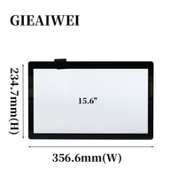 Pantalla Táctil Capacitiva de 15.6 Pulgadas, Sistema Operativo Industrial Anti-huellas, Modo Táctil con Guantes, Interfaz USB I2C.
