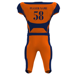 Uniforme de football américain de haute qualité respirant en gros, fabriqué au Pakistan, uniforme de football américain sportif - Product Image 4