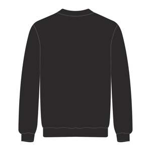 เสื้อสเวตเตอร์คอตตอนสีดำปักผ้ากำมะหยี่สีขาวเสื้อผ้าสำหรับองค์กรพลเรือนและมืออาชีพ - Product Image 3