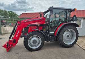 รถแทรคเตอร์ฟาร์ม82HP 4WD อเนกประสงค์ MF FL 4708 3615รถตักเครื่องยนต์ไฟฟ้า AGCO ปั๊มเกียร์รถแทรกเตอร์ - Product Image 3