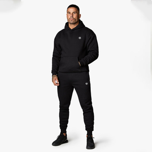 Chándal deportivo informal de alta calidad para hombre, chándal de manga larga de 2 piezas de talla grande, chándal deportivo, pantalones activos de otoño - Product Image 1