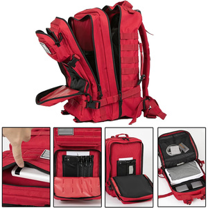 Mochila táctica personalizada con impresión de logotipo bordado al aire libre senderismo Camping equipo de viaje OEM proveedor de fábrica - Product Image 4