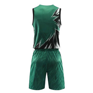 Uniformes de basket-ball sans manches de qualité supérieure, 100 % polyester respirant, taille plus grande, logo 3D sur le devant, pour l'équipe d'hiver - Product Image 2