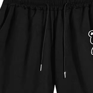 Pantalones cortos de felpa francesa de alta calidad con logotipo personalizado Vintage 100% algodón lavado ácido para hombre pantalones cortos de calle - Product Image 3