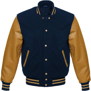 Haute qualité 100% laine col montant varsité vestes pour hommes femmes nouveau Chenille Letterman CollegeBaseballjacket pour hommes - Product Image 6