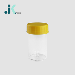 Best Price <b>PS</b> + PP Non-sterile Specimen Container 55ml Clear OEM M0355 Vietnam Factory - Product Image 4