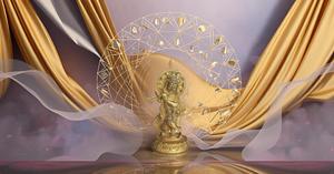 Divino para símbolo de amor decoración del hogar artículo de regalo Krishna Makhanchor Laddoo Gopal estatua escultura bebé Thakurji Murti Idol - Product Image 6