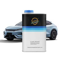 Peinture liquide de finition acrylique à haute teneur en solides, transparente comme du cristal, pour revêtement plastique, résistante aux intempéries, meilleure qualité