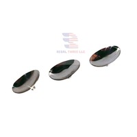 High Quality Stainless Steel Full-Frame Laser Eye Shield Silicone Metal Frame Customized Color Chemical Resistant Lens Medical
