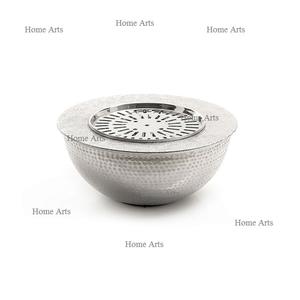 Chauffage Dallah de conception avantageuse chauffe-théière martelé en aluminium fait à la main pour l'hôtel et le restaurant - Product Image 4