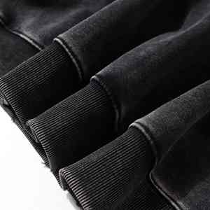 Sudaderas con capucha de invierno para hombre, jersey liso con estampado de pantalla, sudadera con cremallera de gran tamaño, ropa de calle informal al por mayor, gimnasio - Product Image 5