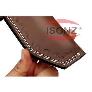 Étui de couteau de chef en cuir TOP GRAIN personnalisé pour couteaux à lame fixe, étui de couteau pour ceinture - Product Image 2