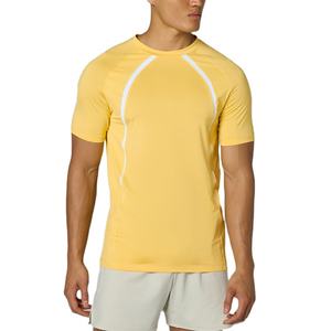 T-shirt de course à séchage rapide, vêtements de sport tendance, coupe ajustée, 220 g/m², polyester lourd, t-shirt de sport pour la salle de sport - Product Image 4