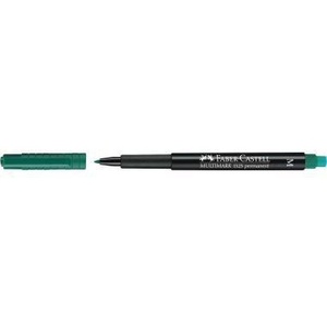 Faber-Castell Multimark 1525 1mm Green Marker <b>Pen</b> - Product Image 1