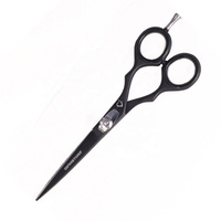 Juego de Tijeras de Peluquería Profesionales de Acero Inoxidable para Diestros, Punta Afilada, Mango de Cerámica, para Adelgazar y Cortar el Cabello, 28 Dientes, Duraderas
