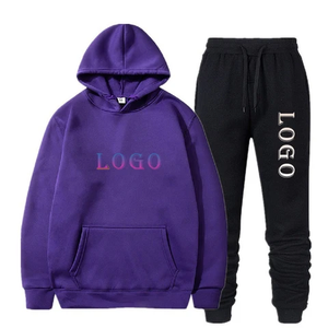 Vêtements de sport de haute qualité, jogging d'entraînement personnalisé, costumes confortables à capuche avec fermeture éclair, ensemble deux pièces, survêtements pour hommes - Product Image 6