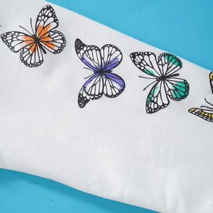 <b>Long</b> Sleeves Pullover Hooded Crop <b>Top</b> Hoodie Autumn Winter 100% Cotton Fleece Breathable High Quality - Product Image 6