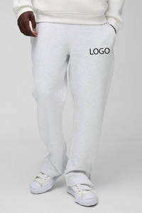 Pantalones Deportivos de Forro Polar para Hombre, con Estampado de Logotipo, Corte Holgado, Informales, para Fabricación de Ropa al por Mayor con Marca Privada OEM - Product Image 4