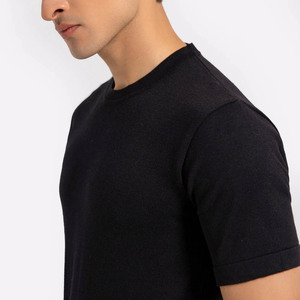 Haute qualité 100% coton été personnalisé LOGO impression T-shirt hommes blanc uni hommes Softstyle coton T-shirt - Product Image 3