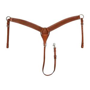 Pechera Occidental Marrón de Alta Calidad con Flecos, Nuevo Juego de Aperos Ecuestres Occidentales, Cabezada Ecuestre de Cuero de Alta Calidad - Product Image 1