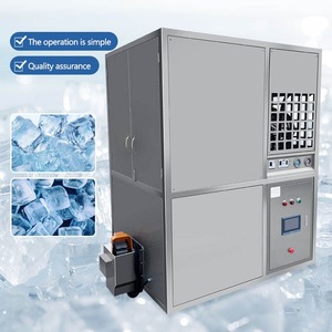 Máquina de Hielo Industrial de Alta Calidad, Gran Capacidad, para Bloques, Cubos y Escamas de Hielo, de Acero Inoxidable, Productividad Automática - Product Image 4