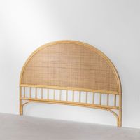 Cabecero de Ratán Hecho a Mano de Alta Calidad con Altura Ajustable, Estilo Artesanal, Panel de Madera Contrachapada Duradero, Decoración de Lujo para el Hogar, Venta al por Mayor en Vietnam