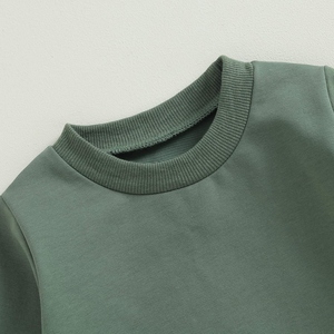 Sweat à capuche à manches longues et pantalon personnalisés en usine ensemble deux pièces enfants garçons filles survêtement à capuche tie-dye - Product Image 2