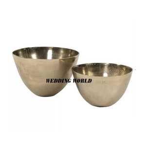 Wedding Decorative Steel Chocolate Bowl <b>Mirror</b> Polished Handmade Sweet Bowl <b>Top</b> Selling Luxury <b>Table</b> <b>Top</b> Chocolate Bowl - Product Image 3