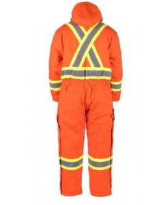 Vêtements de sécurité réfléchissants, conception personnalisée, combinaisons de travail d'hiver pour hommes, combinaison intégrale, vêtements de travail, usine - Product Image 3