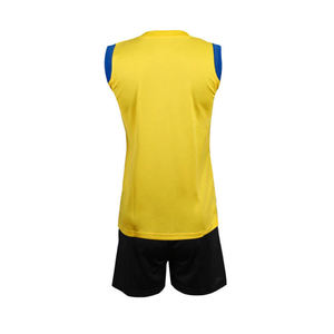 Customized Logo Printing High Quality Light Weight Best Design 2023 Polyester <b>Material</b> Volleyball Uniform - Product Image 3