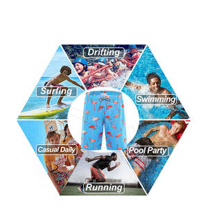 Pantalones cortos deportivos transpirables a la moda de verano para hombre, pantalones cortos informales para entrenamiento físico, pantalones de playa de secado rápido - Product Image 5