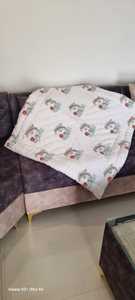 Edredón de bebé con estampado de bloque de mano, funda de cama Kantha de algodón con estampado de bloque de mano suave, colcha Kantha - Product Image 4