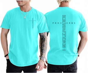 2025 nouveau T-Shirt chrétien personnalisé 100% coton tricoté qualité lourde 220g respirant écologique - Product Image 1