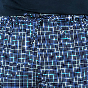 Pantalon de pyjama en coton pour hommes pour l'été Pantalon de nuit léger avec poches Doux décontracté Lounge Wear Service OEM - Product Image 4