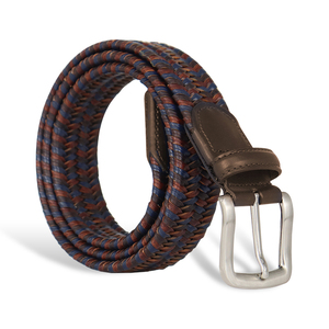 Factory Direct Braided Leather Belt Handmade Men Woven Leather Belt for Men - Product Image 5