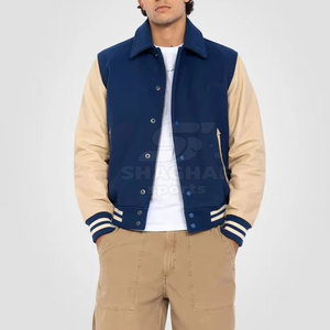 Veste Letterman tendance pour tous les jours, veste chaude en tissu doux, confortable pour l'hiver - Product Image 4