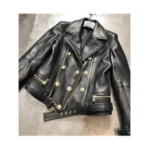 โรงงานผลิตเสื้อแจ็คเก็ตหนังแกะสำหรับผู้หญิง ขายส่ง ราคาโรงงาน สีตามสั่ง คุณภาพพรีเมียม กันน้ำ กันลม เป็นมิตรกับสิ่งแวดล้อม บริการ OEM - Product Image 6