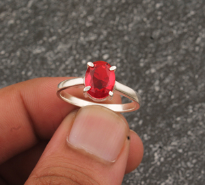 925 Sterling <b>Silver</b> Bezel Setting Turquoise Brilliant Cut Handmade Classic Boho Dainty <b>Solitaire</b> <b>Ring</b> Unisex Wedding Party Gift - Product Image 1