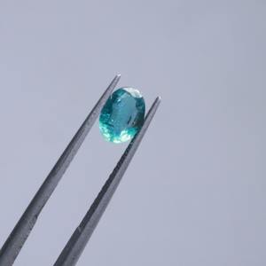 Esmeralda zambiana natural ovalada 7x5- 9x7mm piedras preciosas sueltas al por mayor para la fabricación de joyas fabricante indio - Product Image 1