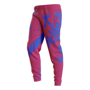 Pantalons de jogging pour hommes personnalisés OEM 2026, style streetwear, mélange de coton, pantalons décontractés, vente en gros, fabricant du Bangladesh, dentelle - Product Image 3